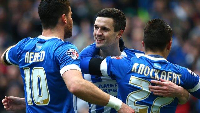 Tomer Hemed, Jamie Murphy and Anthony Knockaert