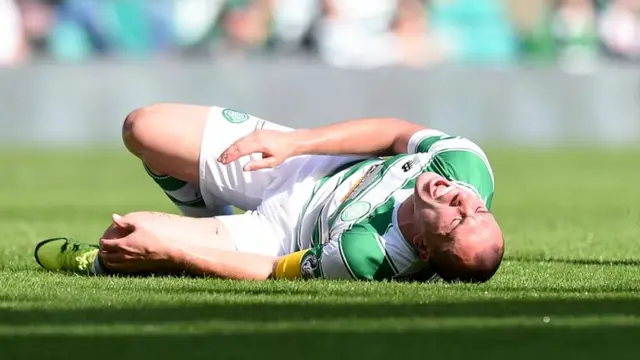 Celtic captain Scott Brown