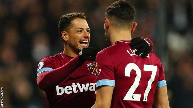 Javier Hernandez and Lucas Perez