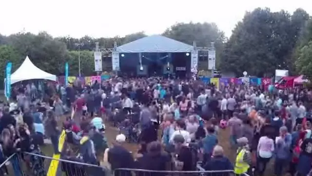 Still from timelapse video