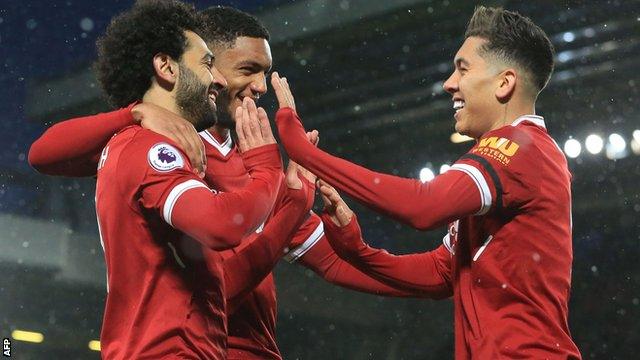 Liverpool celebrate