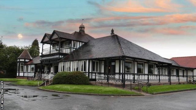 The clubhouse at Rylands dates back to 1898 and was first built as a social club for the workers employed at the local Rylands Bros wireworks firm.