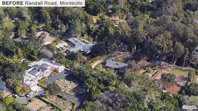 Image of Montecito before the mudslides