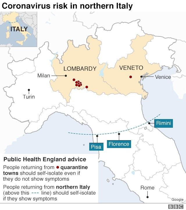 Public Health England advice