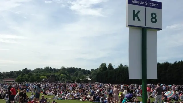 Wimbledon queue