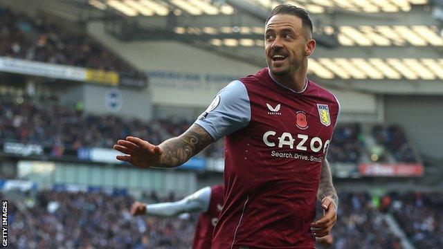 Danny Ings celebrates