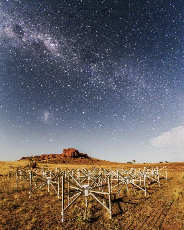 Part of the Murchison Widefield Array