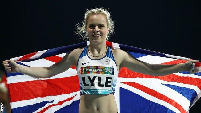 Britain's Maria Lyle was among the gold medallists at the 2019 Worlds in Dubai