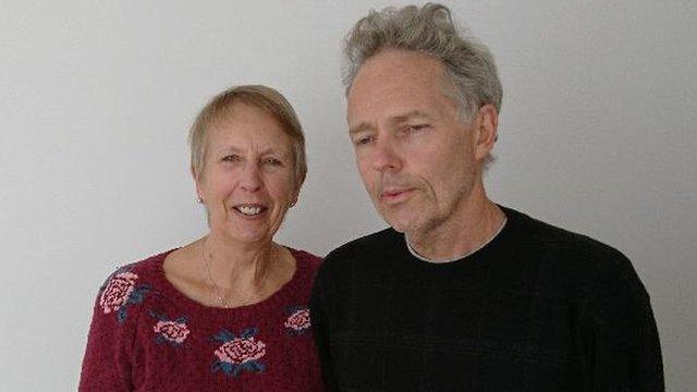 Liz Green from Charlton with her husband