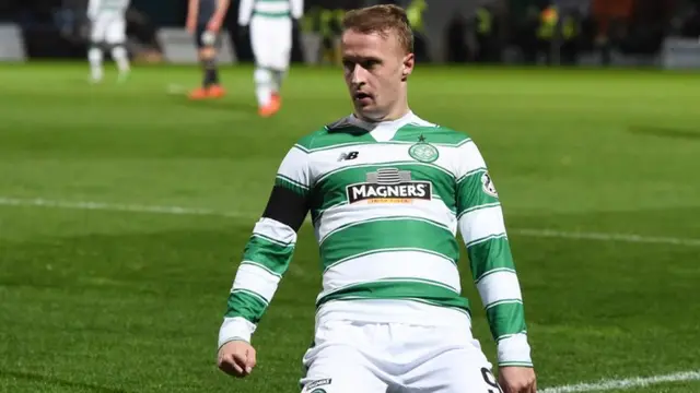 Celtic striker Leigh Griffiths