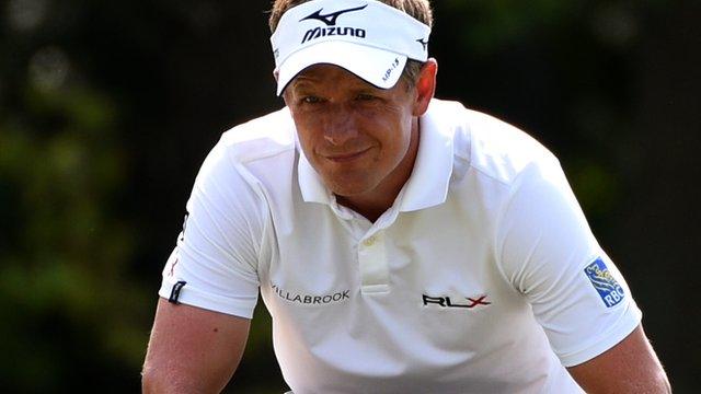 England's Luke Donald