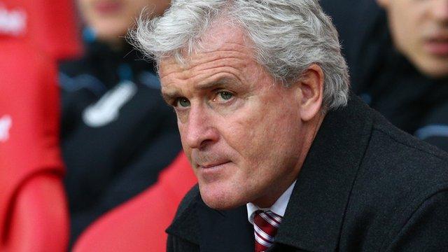 Stoke City's Mark Hughes