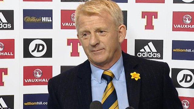 Scotland manager Gordon Strachan