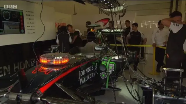 McLaren's engine troubles