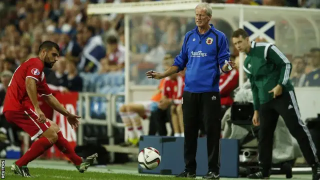 Gibraltar manager Jeff Wood