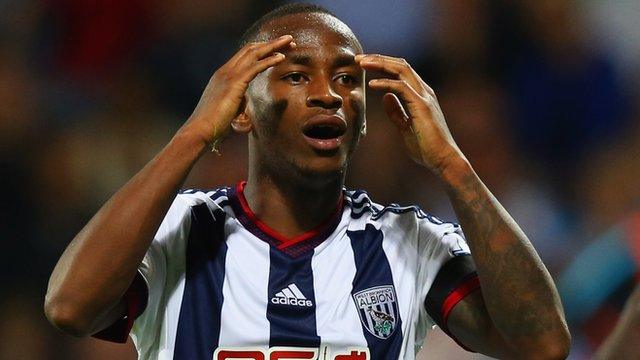 West Brom striker Saido Berahino