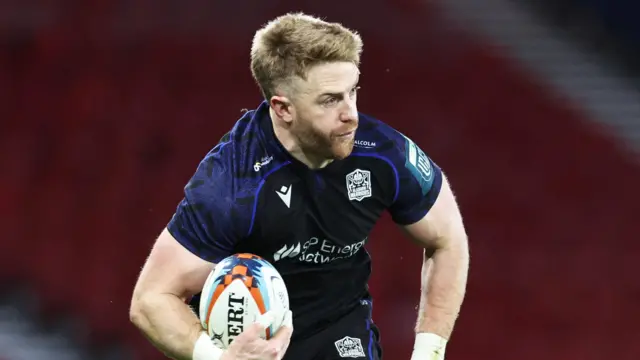 Kyle Steyn will make his 100th Warriors appearance