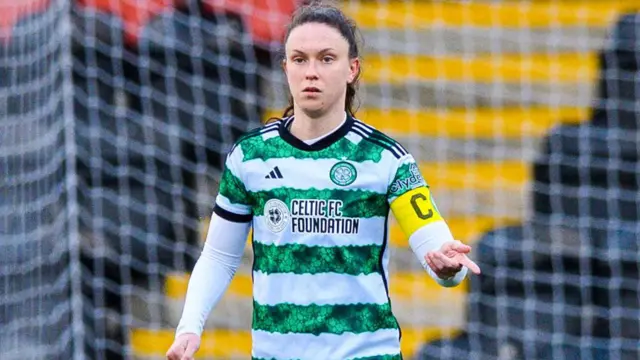 Celtic captain Kelly Clark