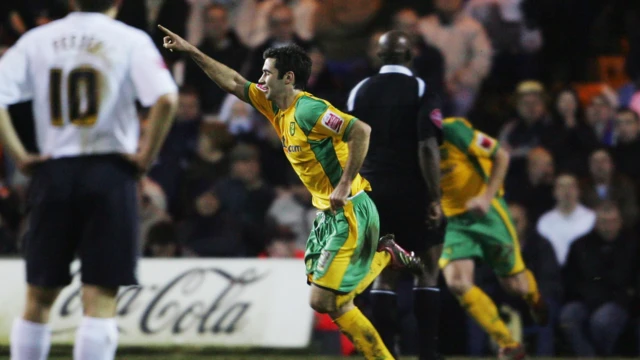 Simon Lappin celebrates scoring