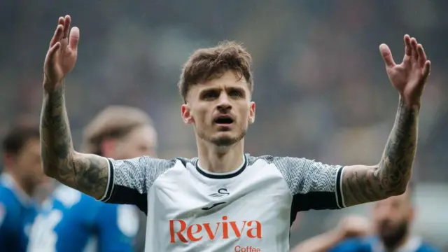 Jamie Paterson during Swansea's win over Cardiff in March