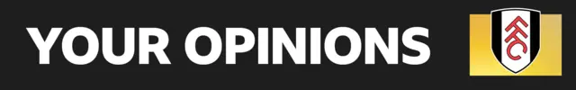 Your Fulham opinions banner