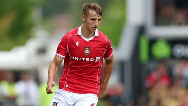 Wrexham defender Max Cleworth