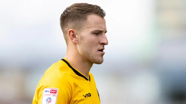 Bryn Morris in action for Newport earlier this season