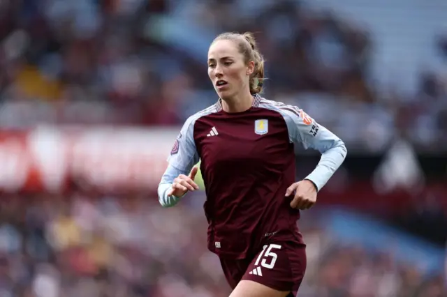 Aston Villa defender Lucy Parker