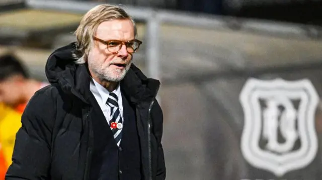 Dundee boss Steven Pressley