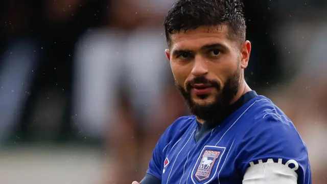 Sam Morsy in action for Ipswich Town