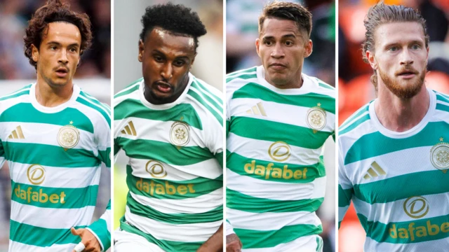 Mika Baur, Haissem Hassan, Camilo Duran and Kasper Hogh are Celtic's summer signings