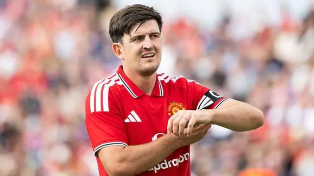 Man Utd defender Harry Maguire