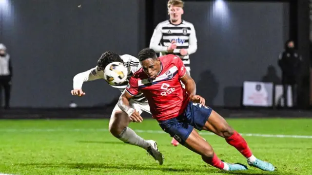 Uche Ikpeazu leis an tadhal a bhuannaich an geama dha Ross County oidhche Mhàirt