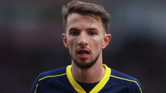 Daniel Barlaser in action for Middlesbrough