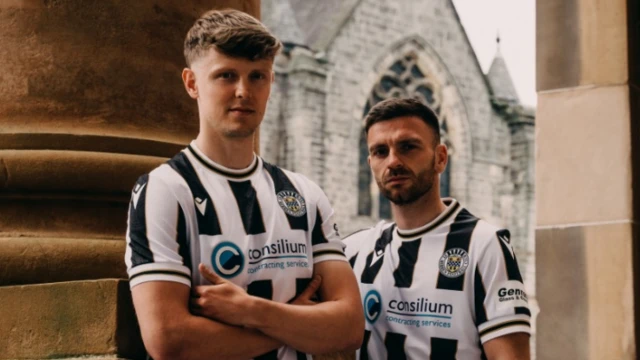 Mark O'Hara poses in new home strip