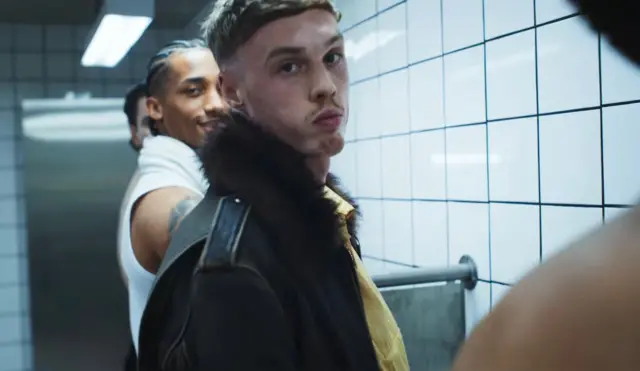 Cole Palmer and Joao Pedro in a Madonna video 