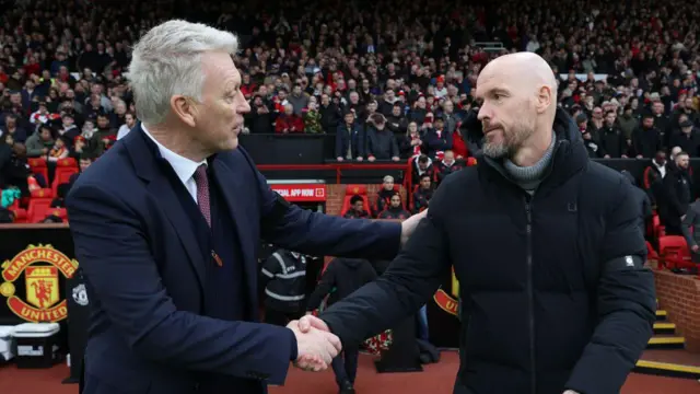 David Moyes and Erik ten Hag