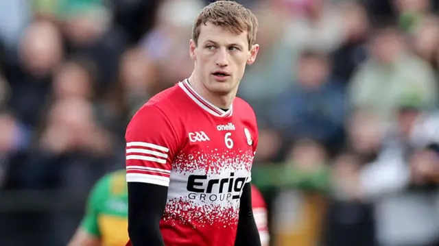 Brendan Rogers missed Derry's final two league games but has been named to start in Sunday's Ulster opener at Donegal.