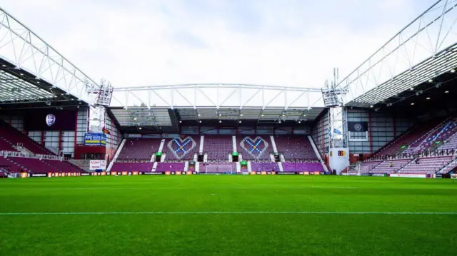 Tynecastle general view