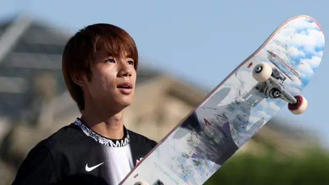 Yuto Horigome a the 2024 Paris Olympics