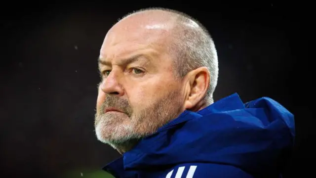 Scotland head coach Steve Clarke