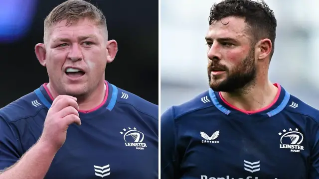 Tadhg Furlong and Robbie Henshaw