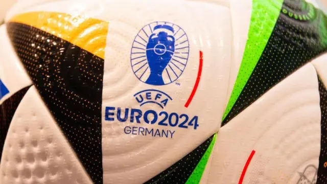 A general view of the UEFA Euro 2024 football