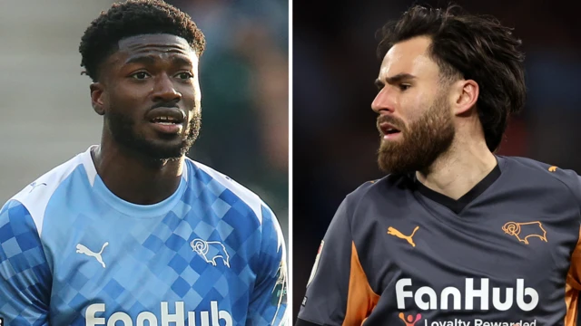 Split image of Patrick Agyemang and Ben Brereton Diaz