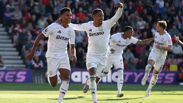 Ollie Watkins and Jacob Ramsey