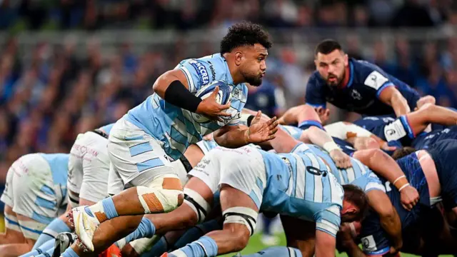 Sione Vailanu of Glasgow Warriors during the Investec Champions Cup quarter-final match between Leinster and Glasgow Warriors