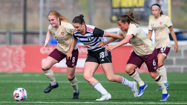 Queen's Park v Hearts SWPL