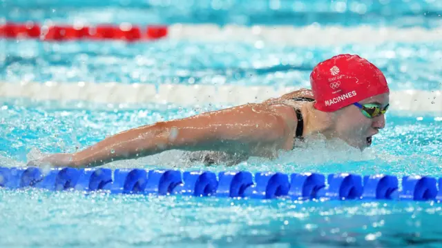 Keanna Macinnes during her semi-final