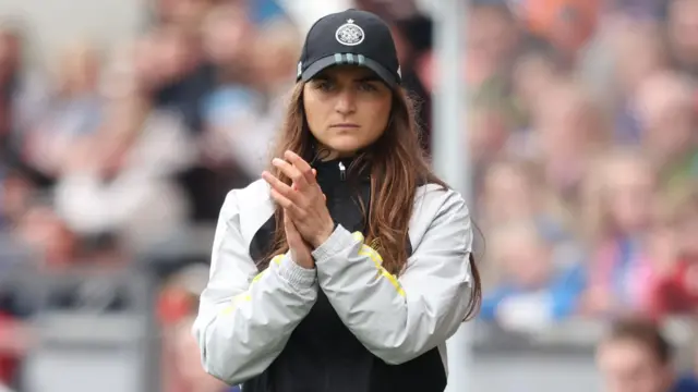 Celtic manager Elena Sadiku