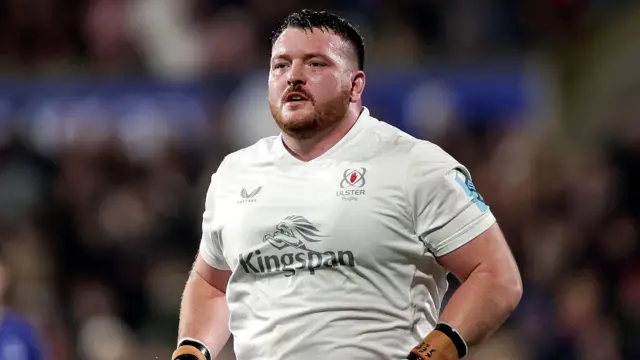 Ulster prop Corrie Barrett